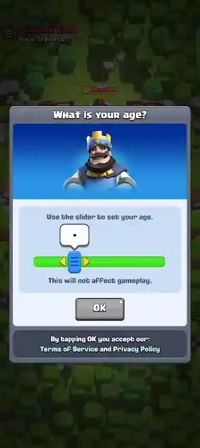 Screenshot of Clash Royale Game
