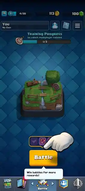 Screenshot of Clash Royale Mod
